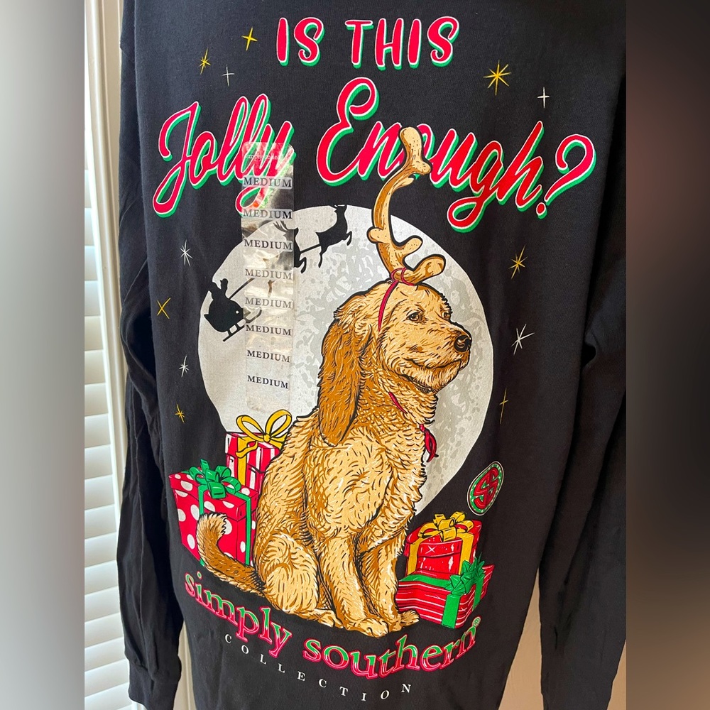 Simply Southern Women’s Shirt “Christmas Vacation” Holiday Long Sleeve